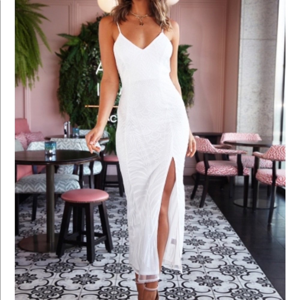White dress
